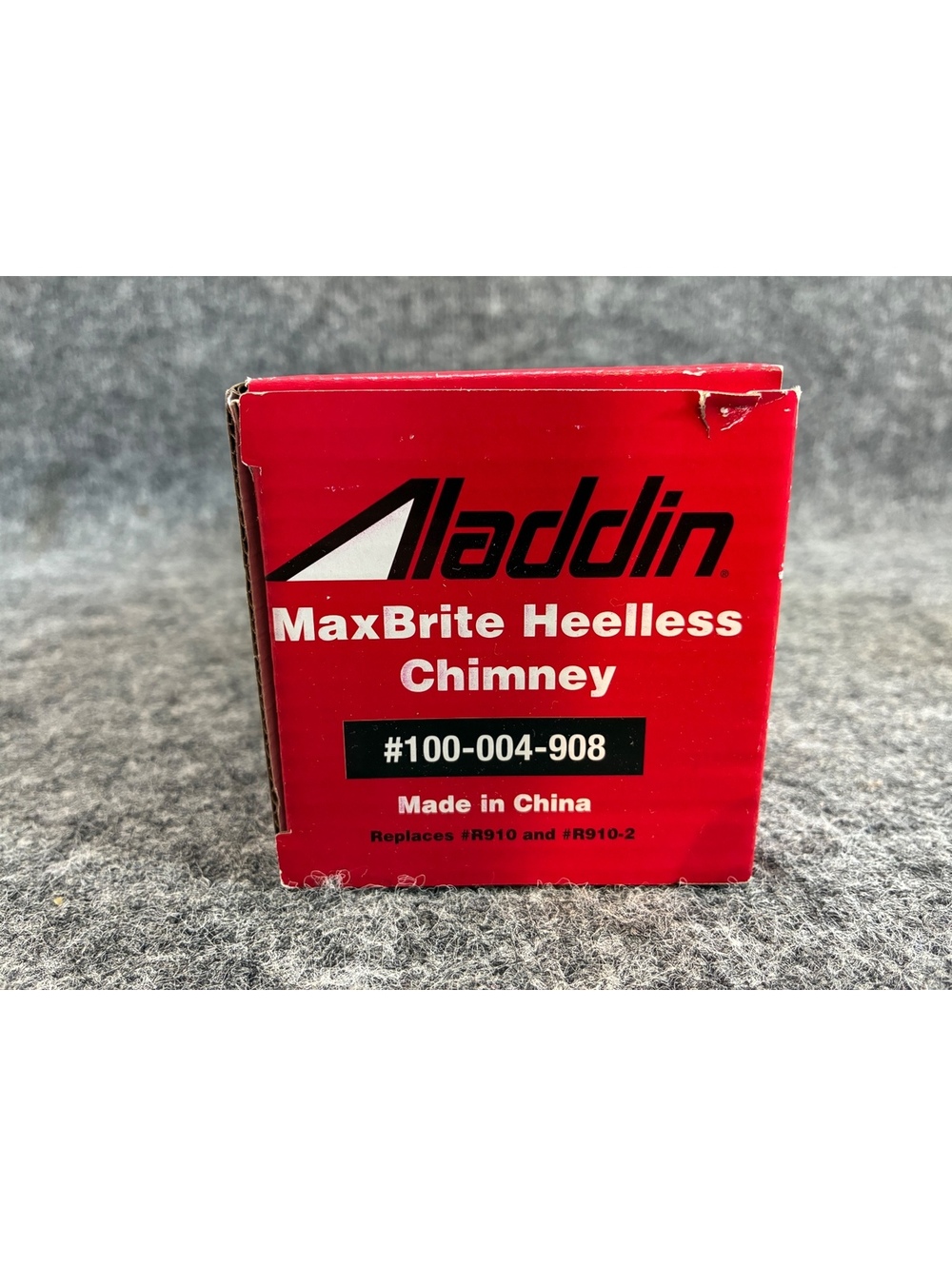 Aladdin MaxBrite Heelless Chimney Replacement Glass Globe #100-004-908